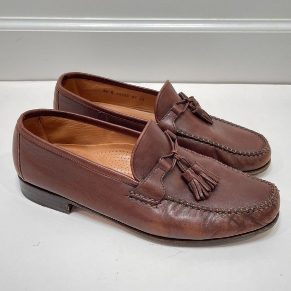 Allen Edmonds Other - Allen Edmonds Loafers Mens Size 8.5 Brown Leather Urbino Tassel Slip On Drivers